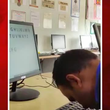 ముక్కుతో కీబోర్డ్ టైపింగ్ సొంత రికార్డు బ్రేక్! #world #guinnessworldrecords #fasttyping | FBTV NEWS