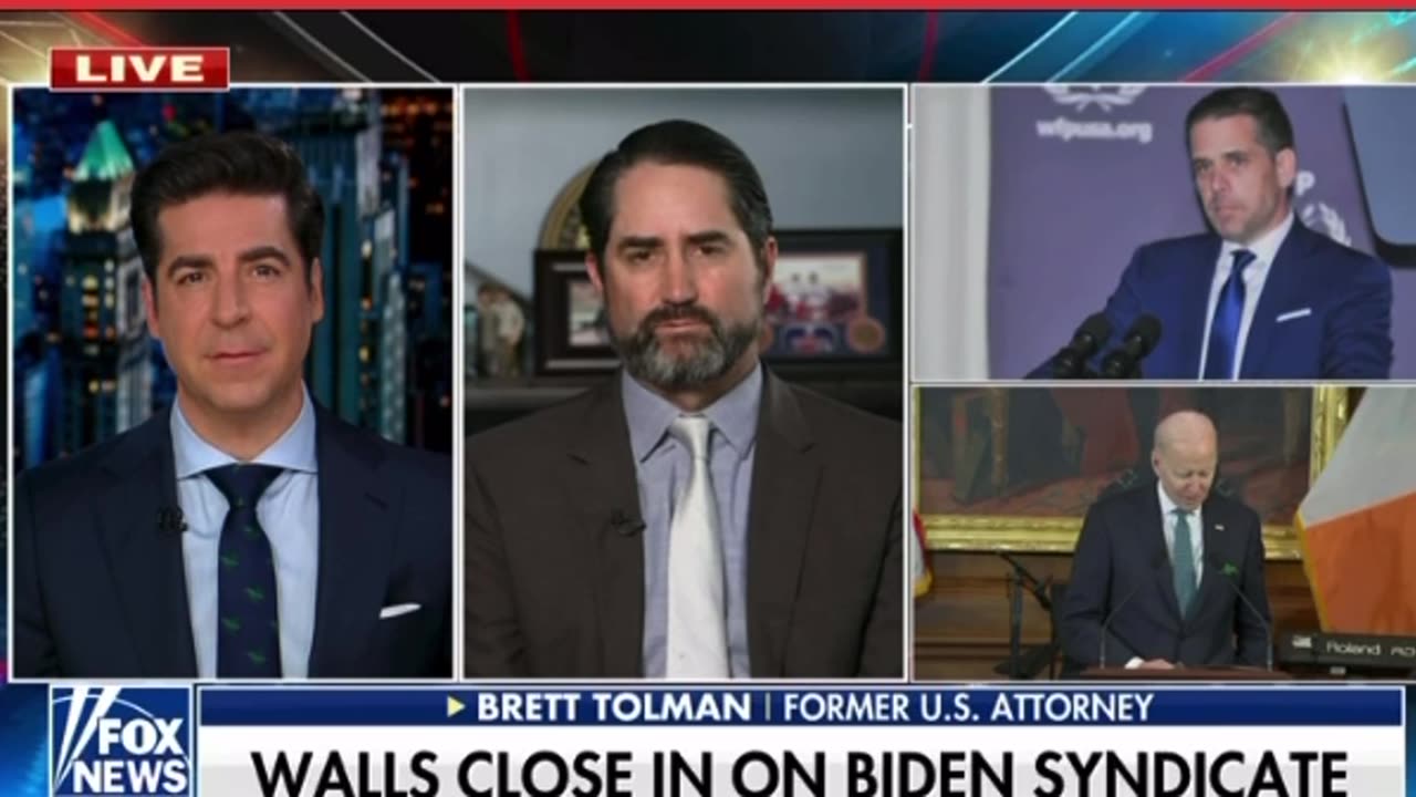 Walls Close in on Biden Syndicate