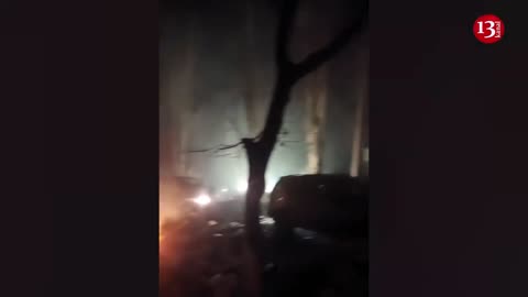 Russian army bombarded Ugledar city with incendiary shells once again