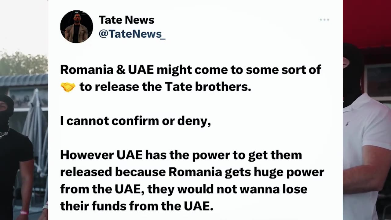 Andrew Tate Release DENIED By Dubai (Bad News)