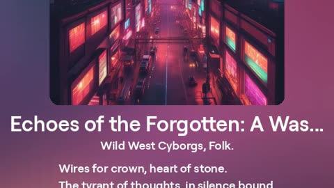Echoes of the Forgotten: A Wasteland Broadcast 3 - RRD Productions By LVC