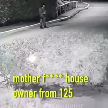 Security Guard Talking to a Ghost???