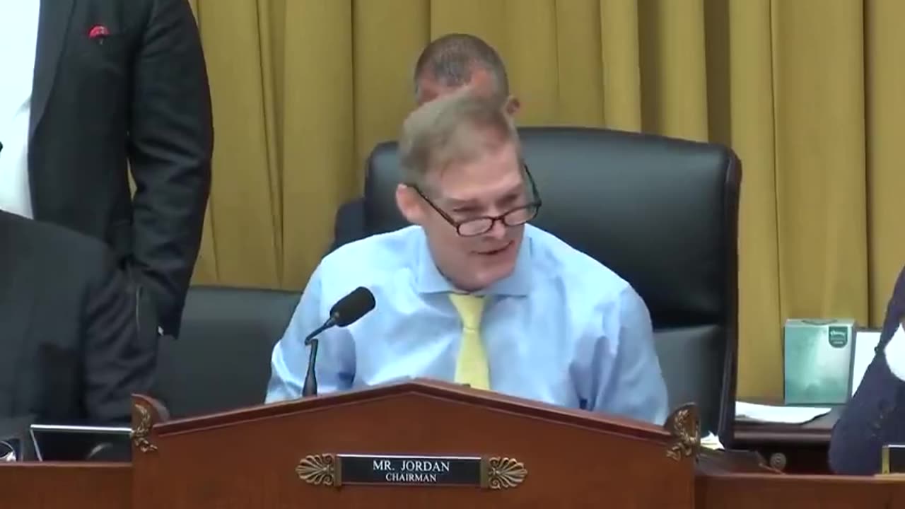 "You realize these two men are Democrats, right?" Jim Jordan left her SILENT with his response