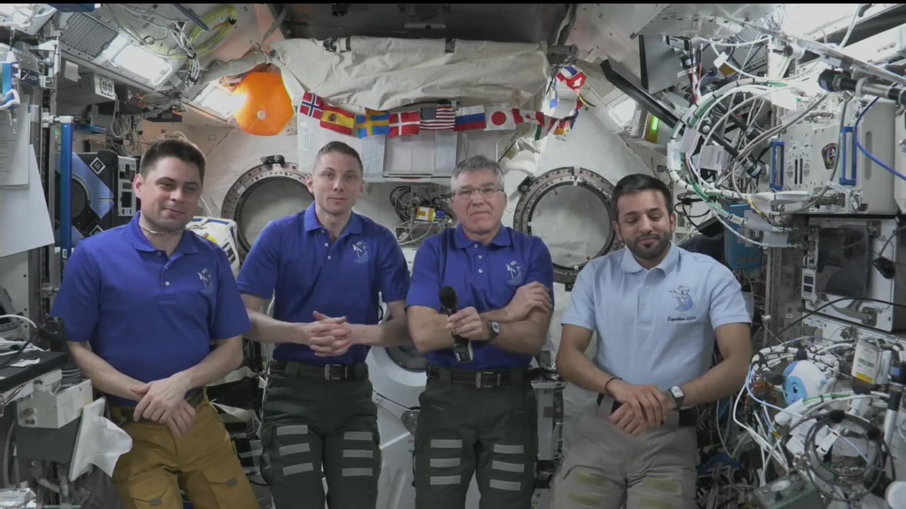 Expedition 69 NASA’s SpaceX Crew-6 Talks with Media Before Station Departure - Aug. 23, 2023