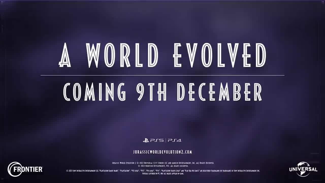 Jurassic World Evolution 2 - Early Cretaceous Pack Announcement PS5, PS4