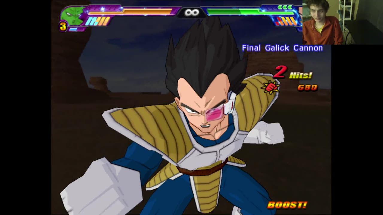 Vegeta VS Piccolo In A Dragon Ball Z Budokai Tenkaichi 3 Battle With Live Commentary