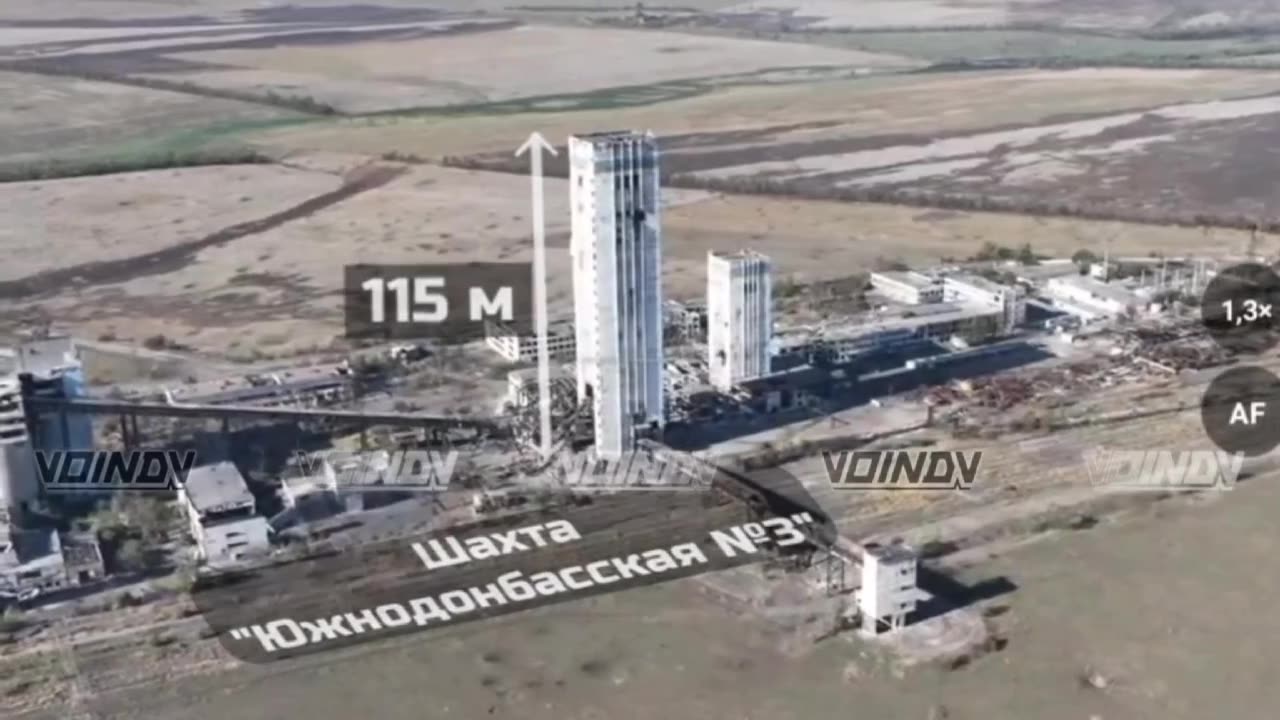 🇷🇺🇺🇦Footage of our military blowing up the Yuzhnodonbasskaya No. 3 mine