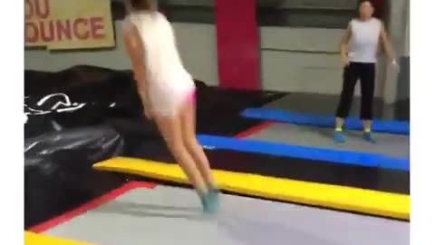 Bouncing into Laughter: The Funniest Jump Ever!