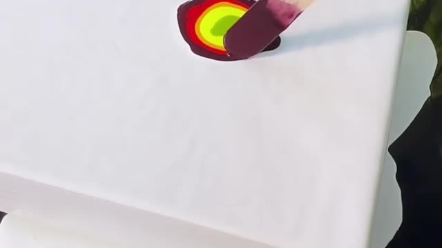 Some instant art to brighten your day! satisfying video