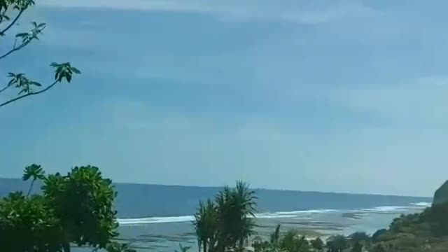 View on Bali Beach