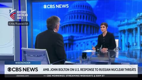 John Bolton: The ultimate US goal should be to remove Putin from power