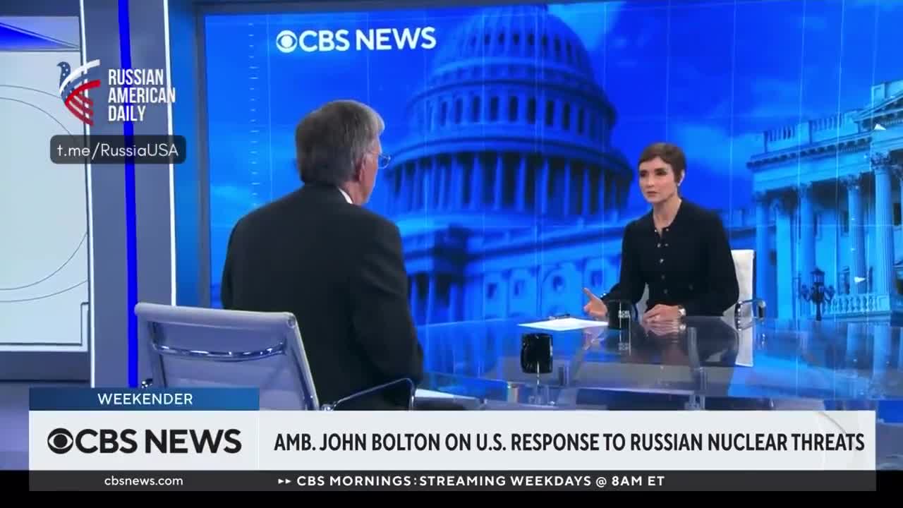 John Bolton: The ultimate US goal should be to remove Putin from power