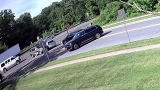 Left Turning Car Gets T-Boned