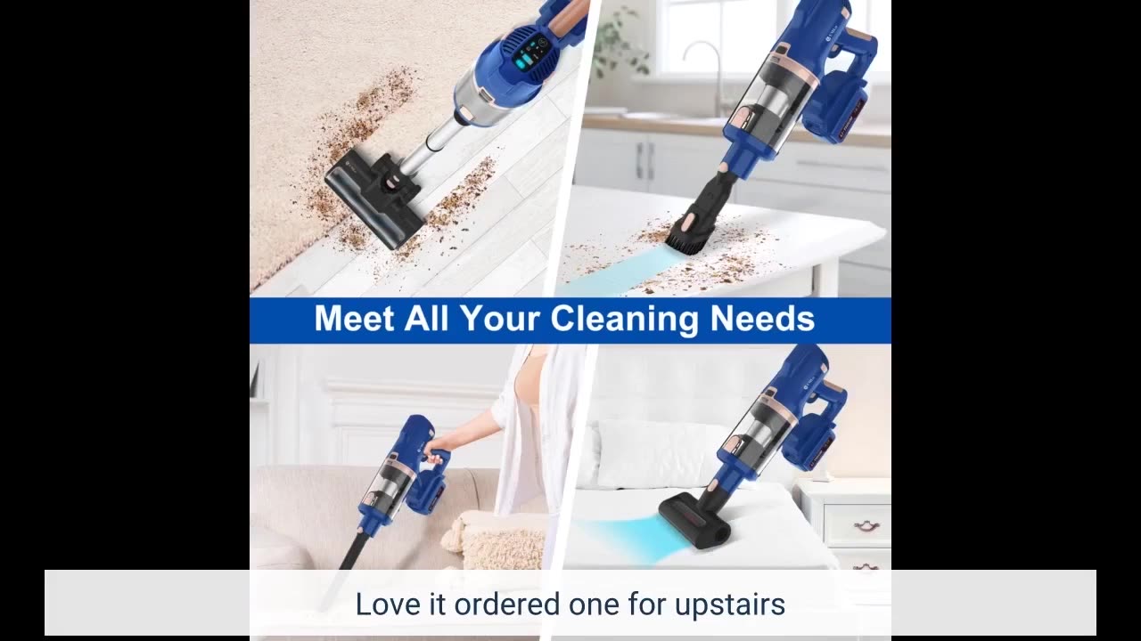 UMLo Cordless #Vacuumcleaner 6-in-1 Ultra Lightweight Stick-Overview