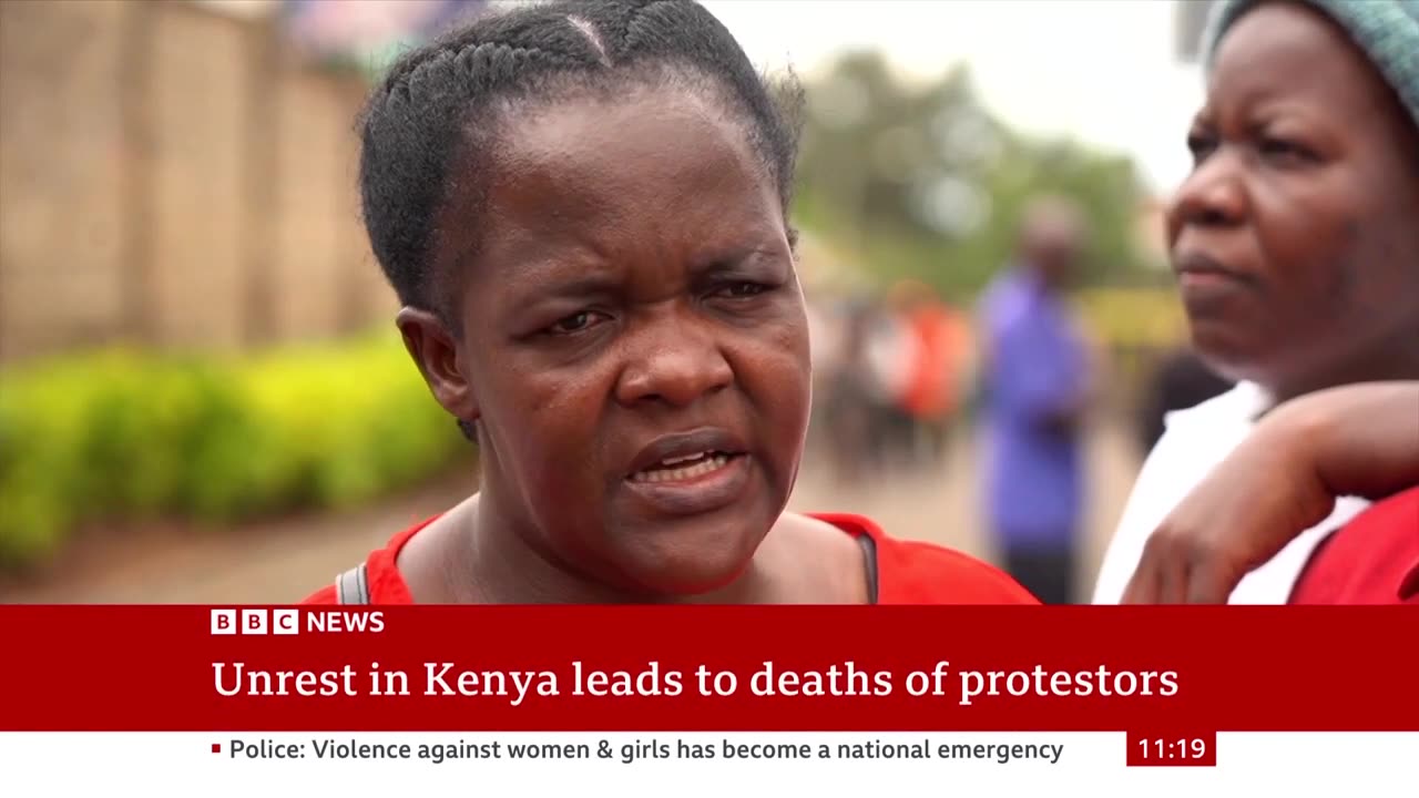 Dozen killed in Kenya protest as police continue creakdown |BBC News