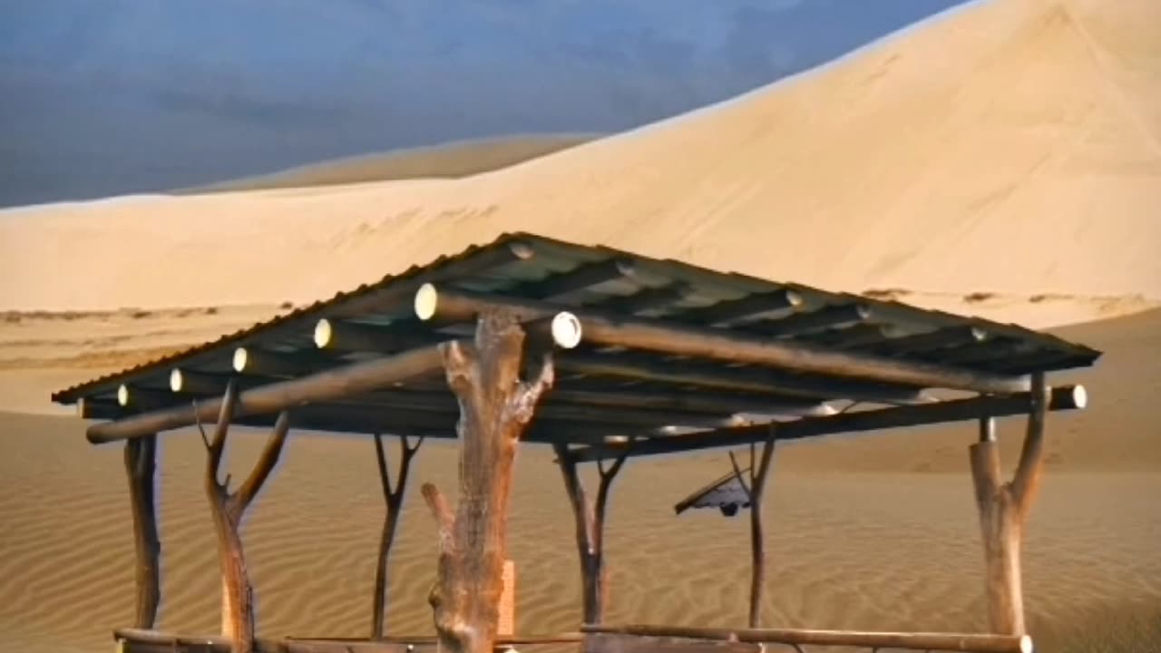 برجولة نحت على شكل جزوع اشجار من أعمال اللاند سكيب وتنسيق الحدائق