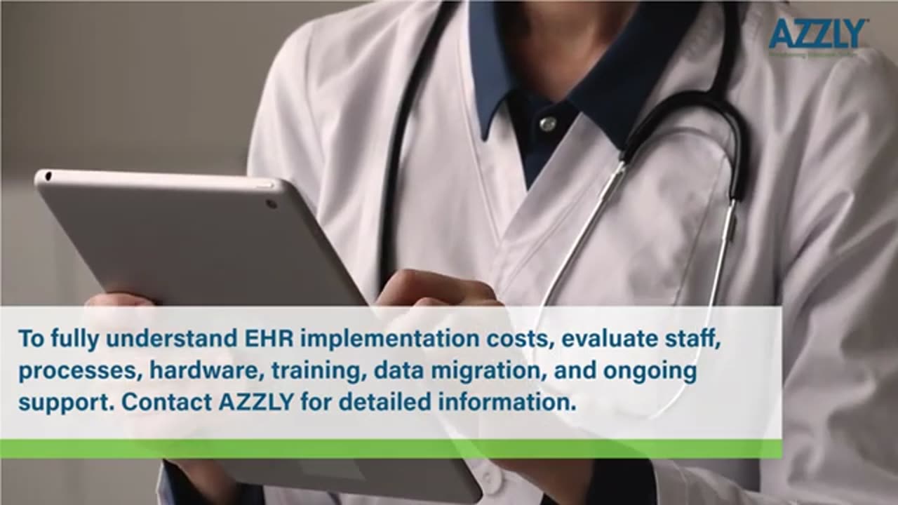 Breakdown of Costs for Implementing Electronic Health Record (EHR)