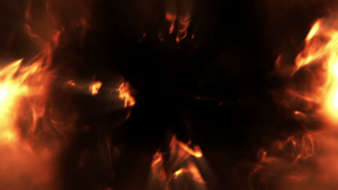 Smoke And Fire Background