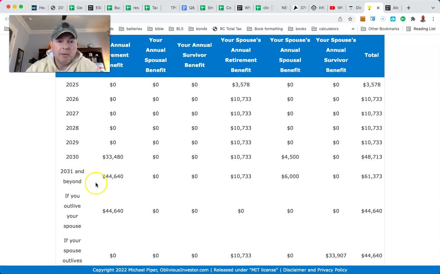 Be Careful of Social Security Optimization Calculators