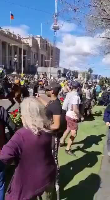 Melbourne today - Lockdowns & Beginnings of Revolt- August 2021