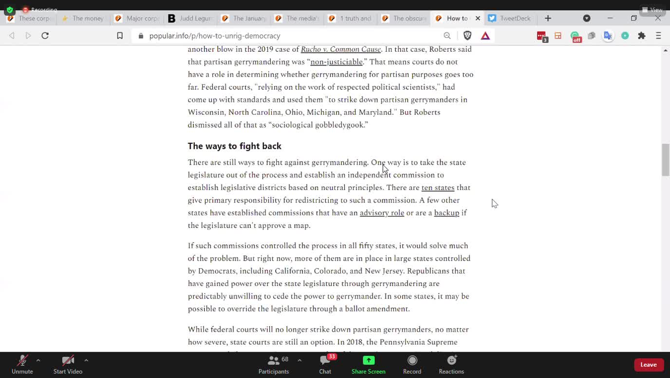 Indivisible Crackpot Truth Brigade Call 9.9.21