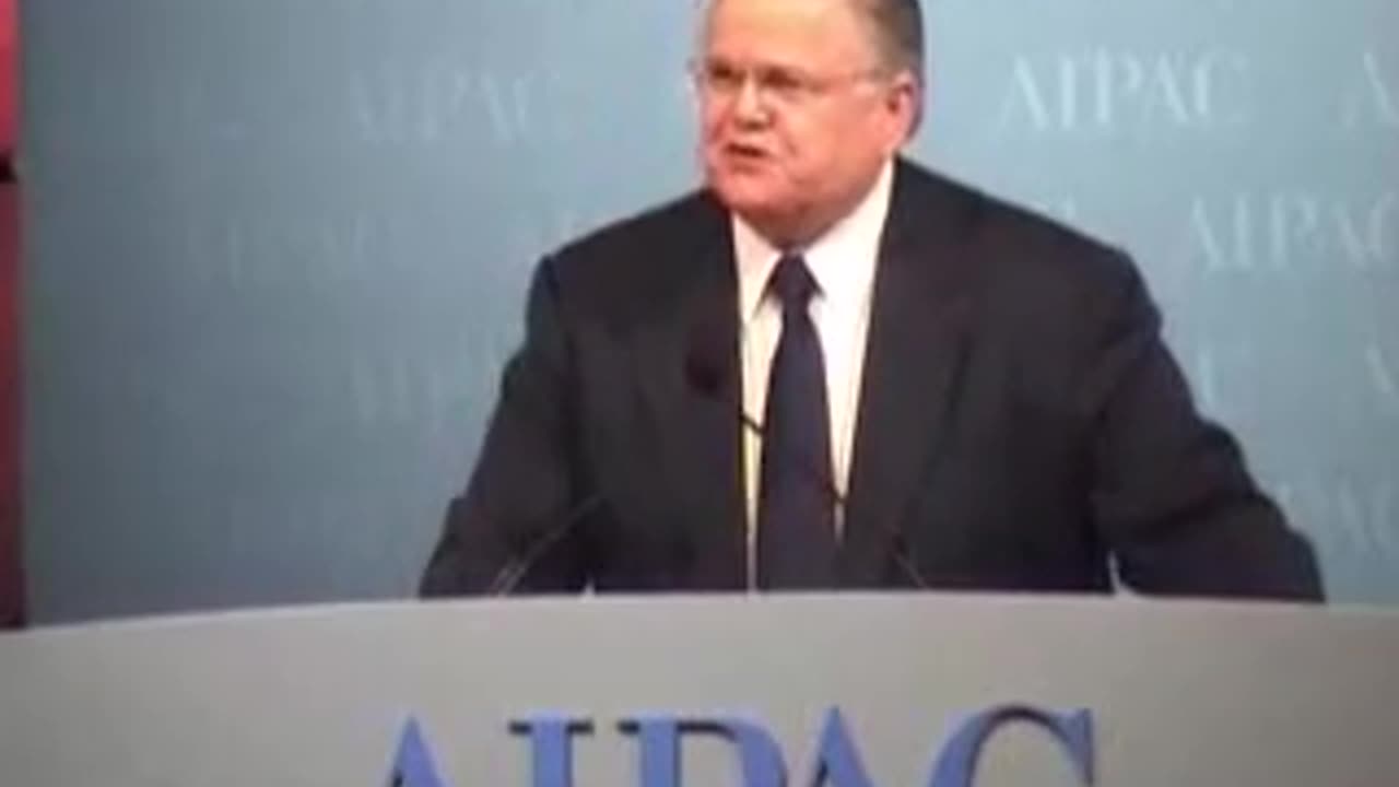 Jew Worshiper & Zionist Pastor John Hagee at AIPAC 2007