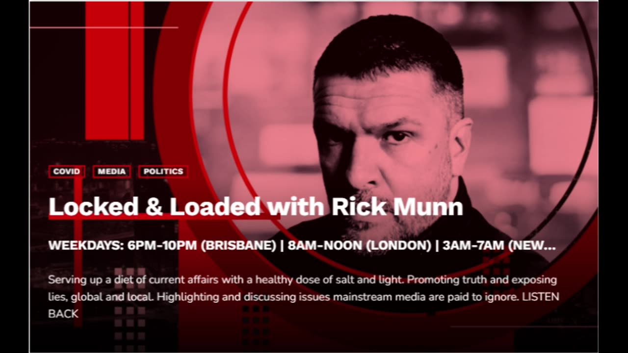 (23 June 2023) Jonathan Weissman joins Rick Munn live on TNT Radio