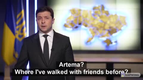 MESSAGE TO RUSSIA - UKRAINIAN PRESIDENT'S VOLODYMYR ZELENSKIY SPEECH |