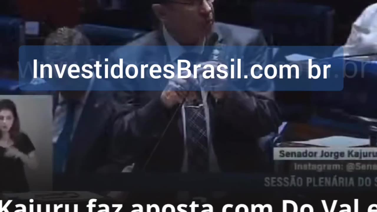 Senador Cajuru faz desafio a Marcos do Val