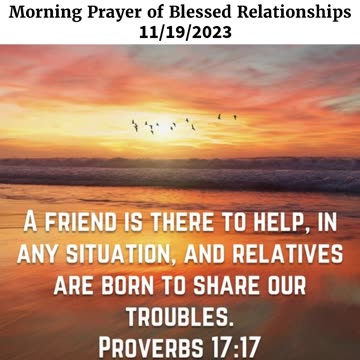 Morning Prayer of Blessed Relationships #youtubeshorts #jesus #grace #mercy #faith #bless #fyp #joy