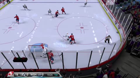 NHL 2K10 - Capitals vs. Lightning (2023 rosters)