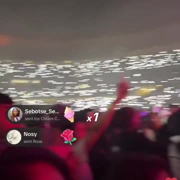 Chris Brown is currently captivating fans at FNB Stadium with his live performance