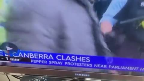 Gestapo brutality in Canberra Australia