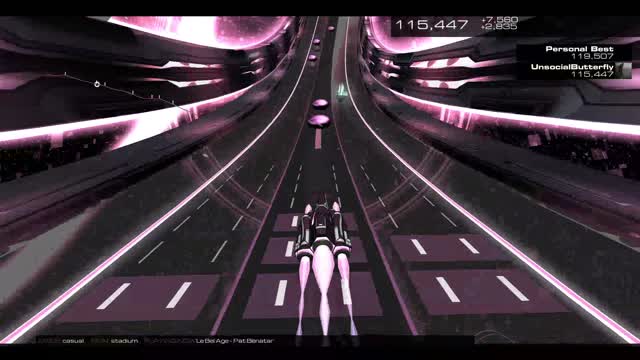 Audiosurf 2 "La Bel Age", by Pat Benatar.