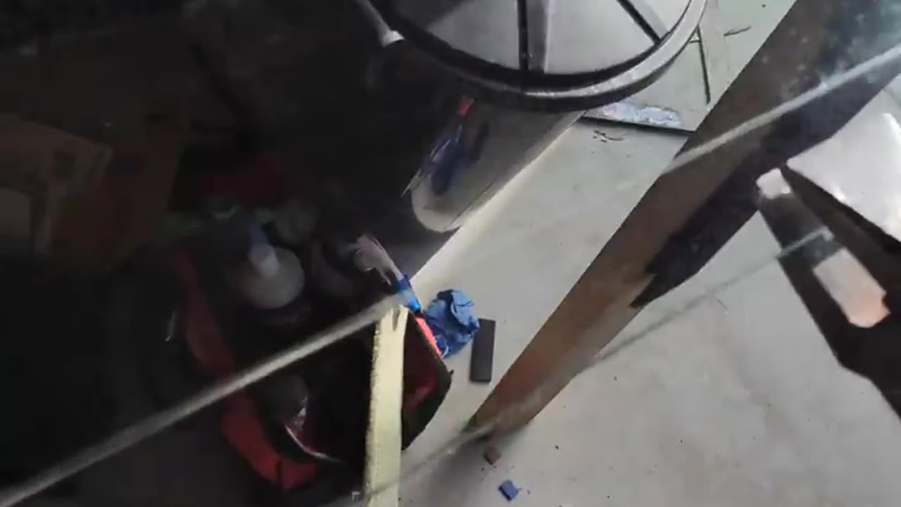 Glass cutting and fixing