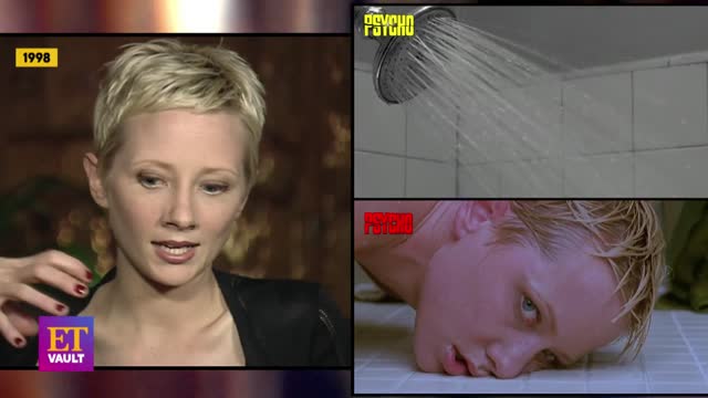 Psycho 1998 Anne Heche on Remake's Shower Scene vs. Hitchcock's Original (Flashback)(1)