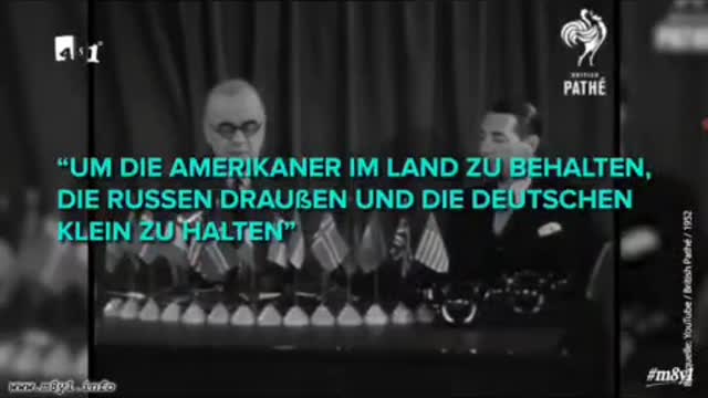 Die Bundesrepublik ist bekanntlich seit 1990 von den USA "besetzt"