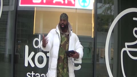 Hebrew Israelites Prophetic Camp Street Teaching 18-11-2023 The Hague (Netherlands)