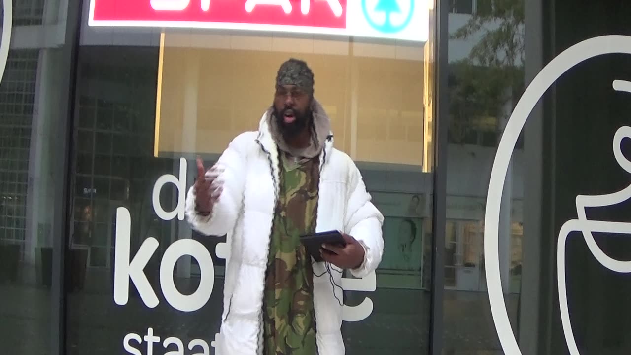 Hebrew Israelites Prophetic Camp Street Teaching 18-11-2023 The Hague (Netherlands)