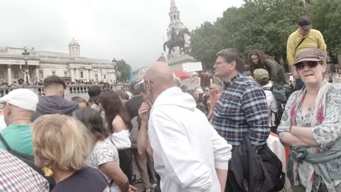 Trafalgal London Protest 24 July 2021 Ep1