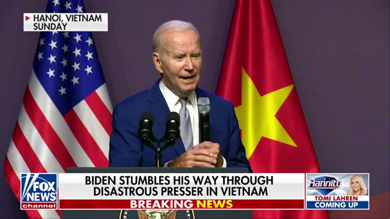 Biden didn't commemorate 9/11 in America:Hannity