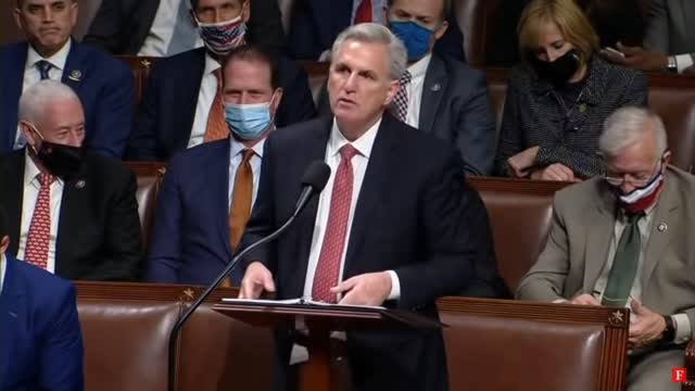 McCarthy Blasts 'Border Czar' VP Kamala Harris During Epic House Floor Speech