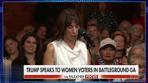 "Trump’s Fumbled Responses Spark Tension at Women’s Town Hall"