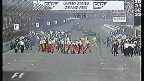 Le Grand prix de F1 des Etats Unis 2002