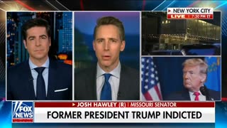 Sen Josh Hawley: Democrats Are Sending A Message With Trump Indictment