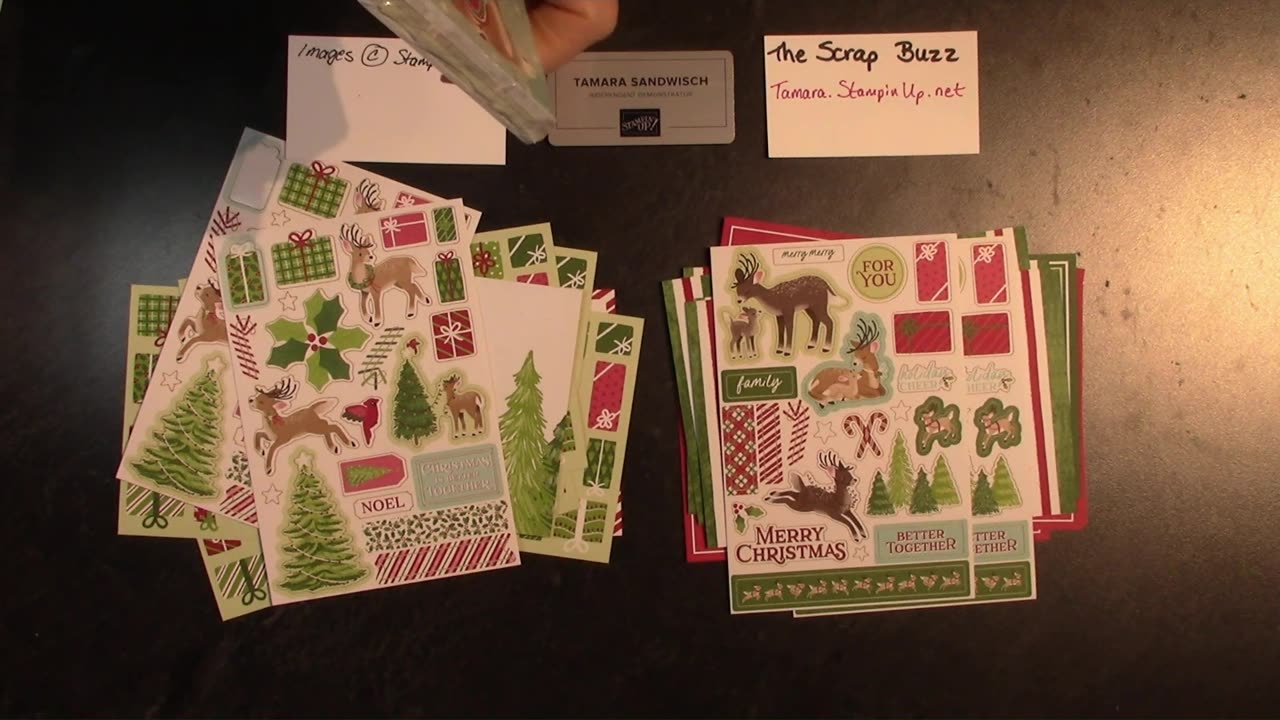 A quick look at Reindeer Days, Memories & More Cards.