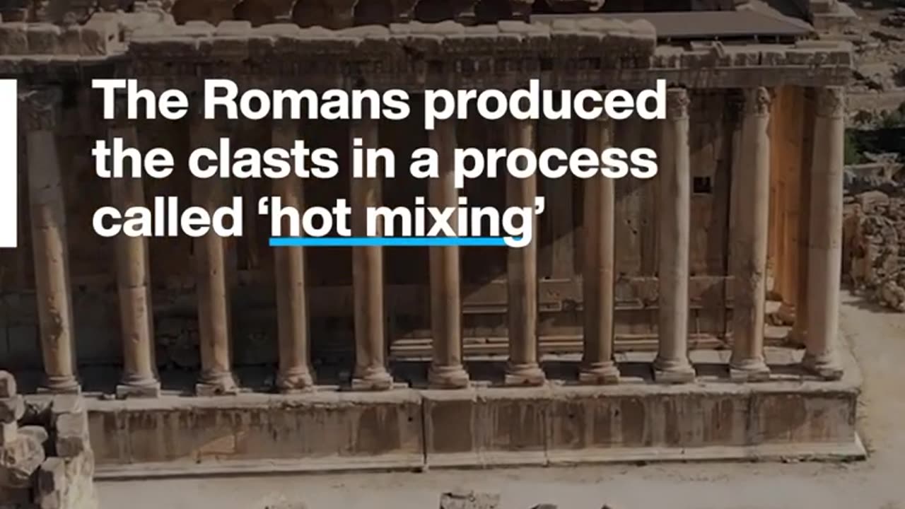 Scientists have discovered how the Romans made self-healing concrete