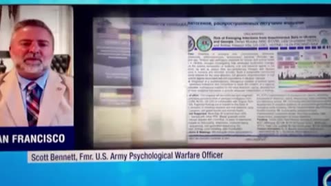 US Military whistleblower LT Scott Bennet drops bombshell on Ukrainian Bio-weapons Labs