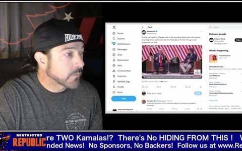 Restricted Republic - Team Kamala Unleashed DISGUSTING Trump Simulation You Cant Unsee It!