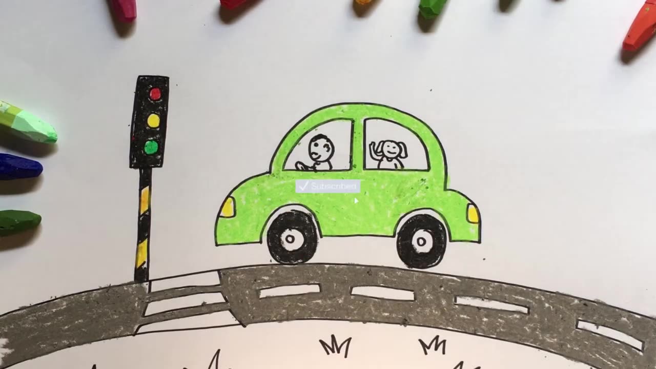 menggambar dan mewarnai